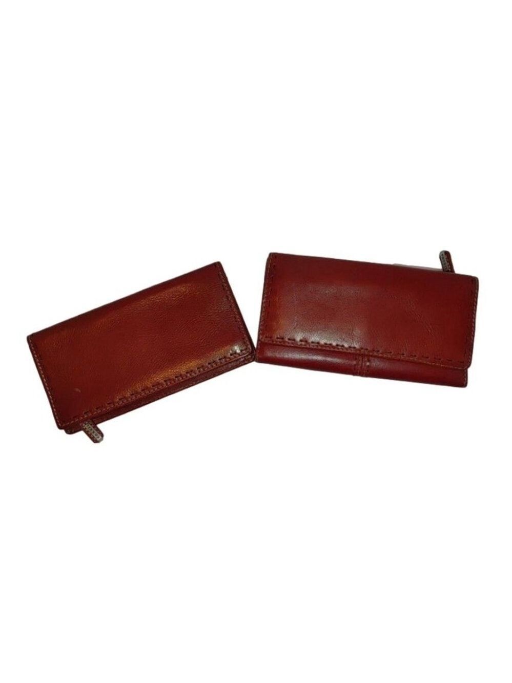 Fossil Leather Wallets x2